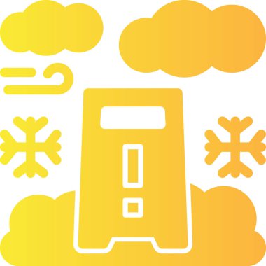 Bulut. Web simgesi basit illüstrasyon