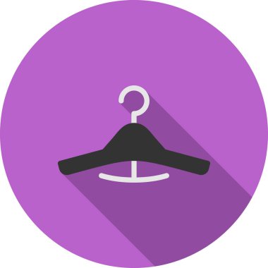 giysi askısı vektör simgesi
