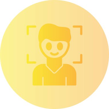 Bir adamın vektör illüstrasyonu