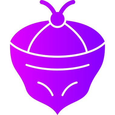 Mor arkaplanın vektör çizimi