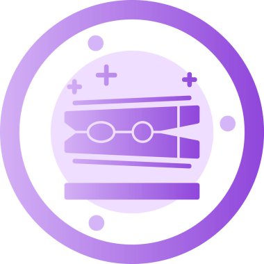 Hamburger. Web simgesi basit illüstrasyon