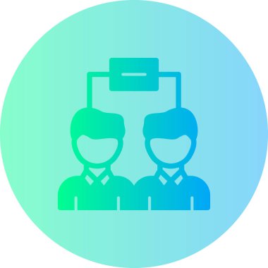 iş simgesi vektör illüstrasyonu