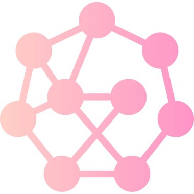 şebeke. Web simgesi basit illüstrasyon