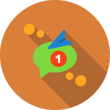 Noel ağacının düz simgesi