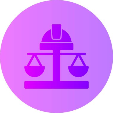 Denge kutsal kişilerin resmi, vektör çizim