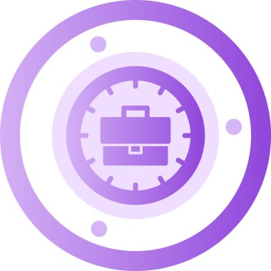 iş yönetimi simgesi vektör illüstrasyonu