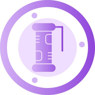 Modern oto tamir simgesinin vektör illüstrasyonu