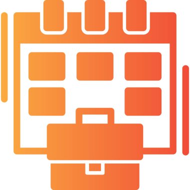 takvim tarih çizelgesi biçimi simgesi