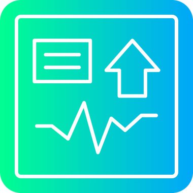 Modern bir simgenin vektör illüstrasyonu