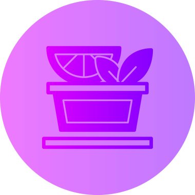 Gıda simgesinin vektör illüstrasyonu