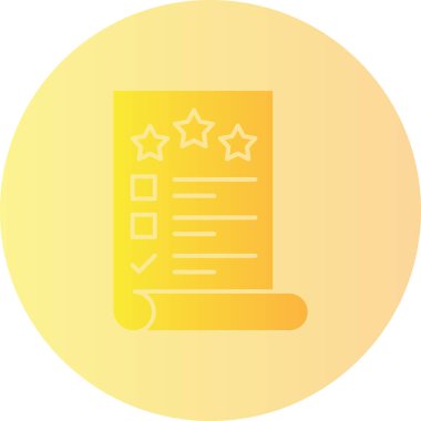 işaretleme vektör illüstrasyonunu kontrol et