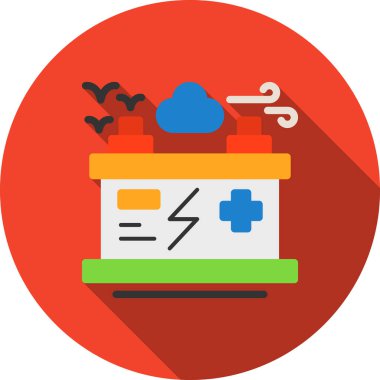 Düz biçimli bulut hesaplama veri simgesi