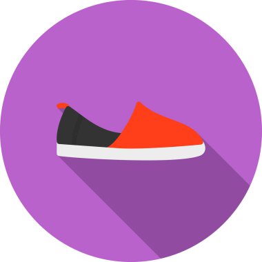 ayakkabı ikonu vektör illüstrasyonu