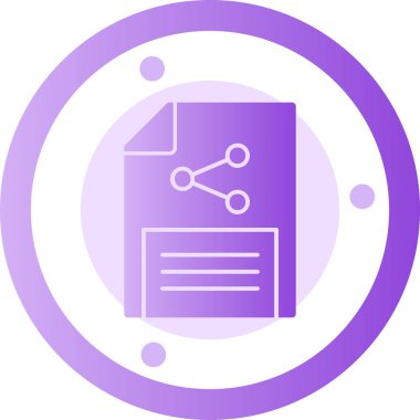 Veri Depolama simgesi, vektör illüstrasyonu