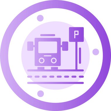 - Araba. Web simgesi basit illüstrasyon