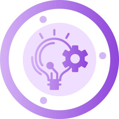 ampul simgesi vektör illüstrasyonu