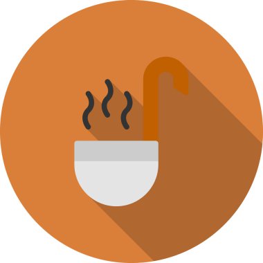 sıcak kahve Kupası simgesi, illüstrasyon vektör