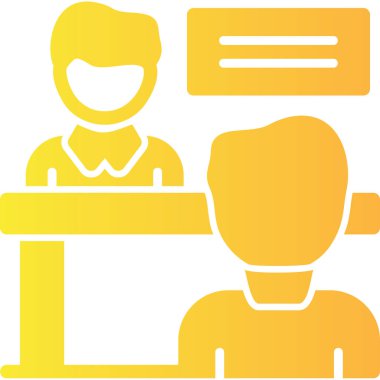 iş simgesi vektör illüstrasyonu