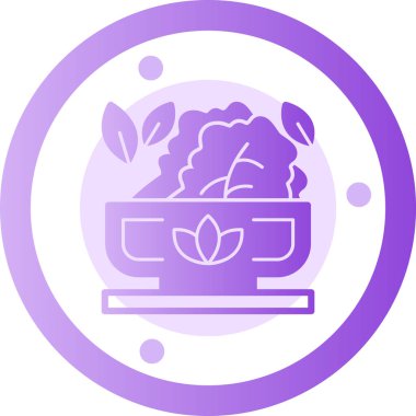 Bir tencere yemeğin vektör çizimi