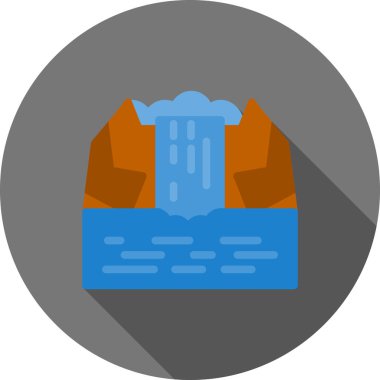 Bina. Web simgesi basit illüstrasyon