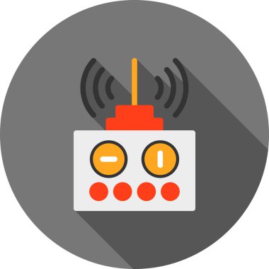 radyo kontrol vektör simgesi