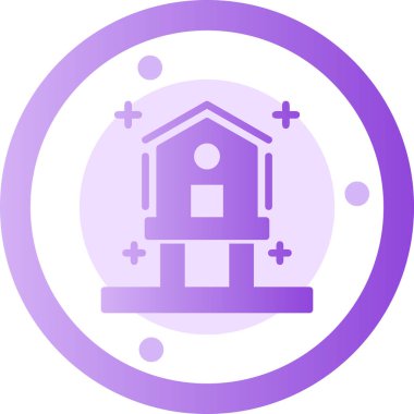 Modern simgenin vektör illüstrasyonu