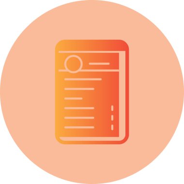 kitap simgesi vektör illüstrasyonu