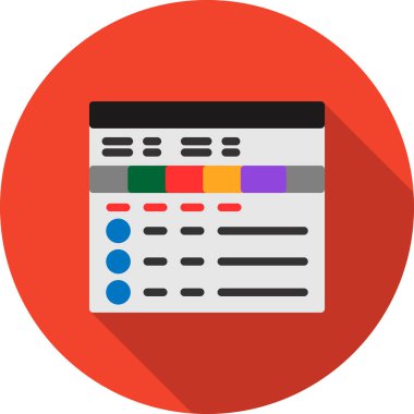 seo modern simgesinin vektör illüstrasyonu