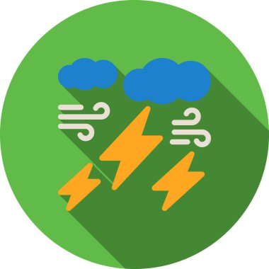 Bulut simgesi vektör illüstrasyonu