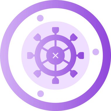 Beyaz arkaplanı olan mor bir arkaplanın vektör çizimi