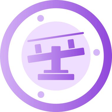 Modern simgenin vektör illüstrasyonu