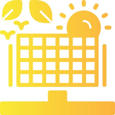 Takvim. Web simgesi basit illüstrasyon