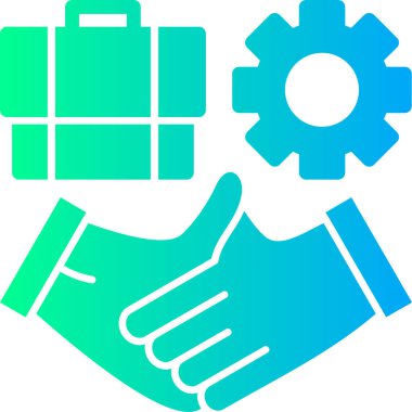 El sıkışma simgesi vektör illüstrasyonu