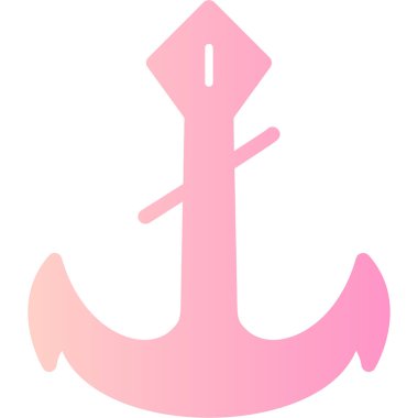 Çapa. Web simgesi basit illüstrasyon