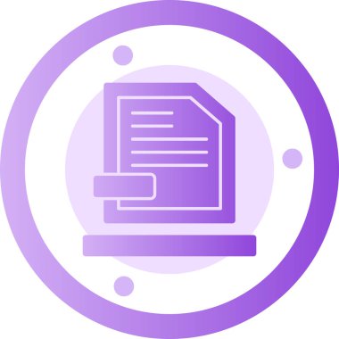 belge web vektör illüstrasyonu