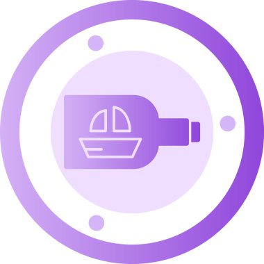 Gaz sobası simgesinin vektör illüstrasyonu