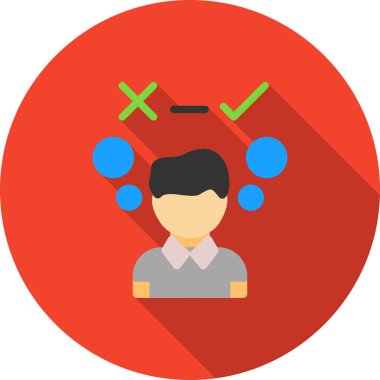 avatar erkek insanlar düz stil simgesi