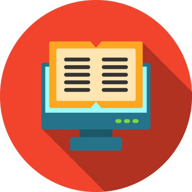 Bilgisayar. Web simgesi basit illüstrasyon