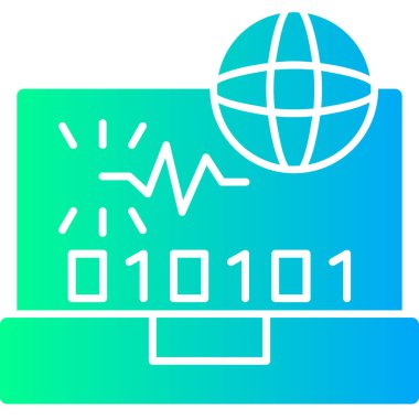 seo modern simgesinin vektör illüstrasyonu