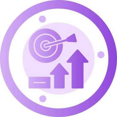 Modern bir simgenin vektör illüstrasyonu