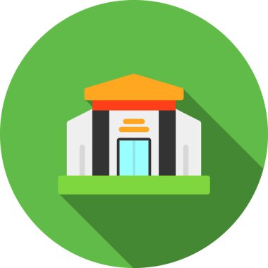 vektör düz yapı simgesi.