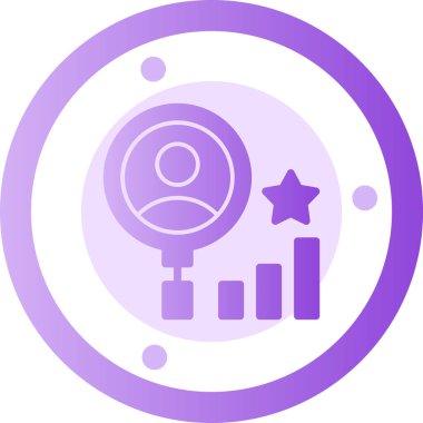 Modern simgenin vektör illüstrasyonu