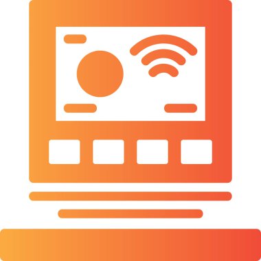 bilgisayar simgesi vektör illüstrasyonu