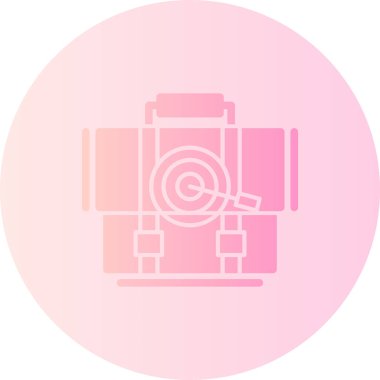 kamera simgesi vektör illüstrasyonu