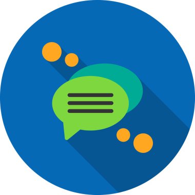 Konuşma balonu. Basit tasarım