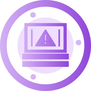 Bilgisayar. Web simgesi basit illüstrasyon