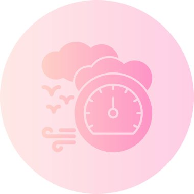 Saat simgesi vektör illüstrasyonu