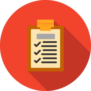 Düz biçimli pano belge simgesi