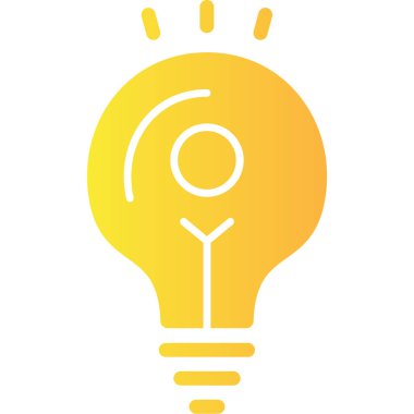 düz şekilli ampul ampul simgesi