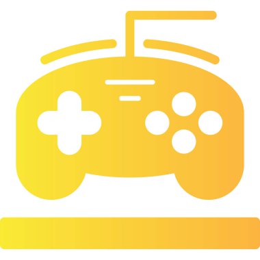 Bir oyun simgesinin vektör illüstrasyonu